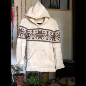 Hilda 100% Wool Hooded Sweater